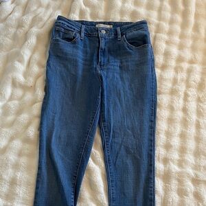 Levi High Rise Skinny Jean